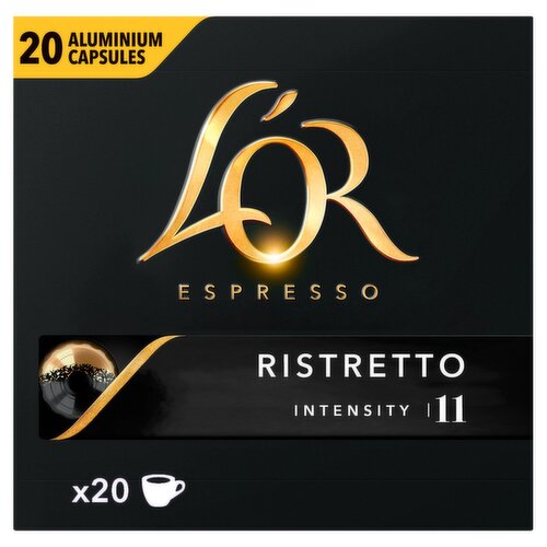  L'OR Espresso Capsules, 100 Count Ristretto, Single