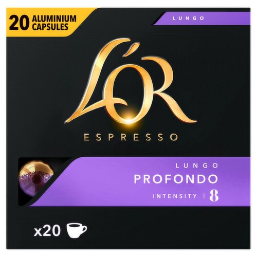 L'Or Espresso Lungo Coffee Capsules 20 Pack (104 g)