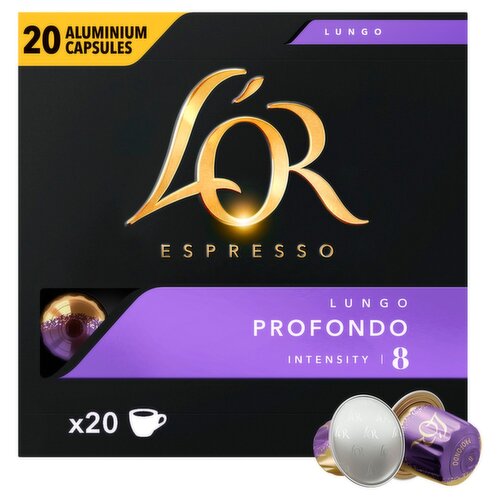 L'Or Espresso Lungo Coffee Capsules 20 Pack (104 g) - Storefront EN