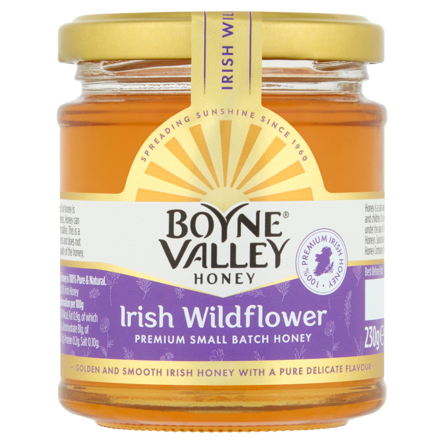 Boyne Valley Irish Wildflower Honey (230 g)