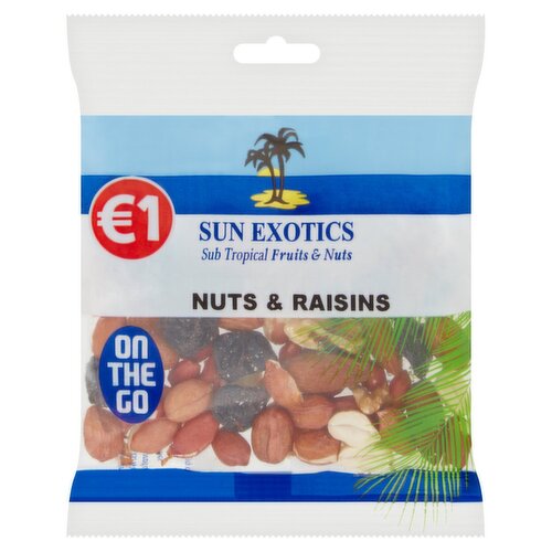 Sun Exotics Nuts & Raisins (55 g)