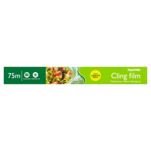 12 Strong PVC Cling Food Film Wrap Refill Roll, Champagne Color