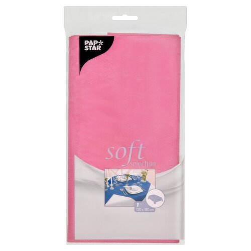 Pap Star Pink Table Cover (1 Piece)