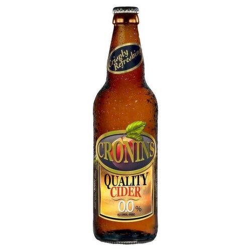 Cronins Cider Bottle 0.0% (330 ml)
