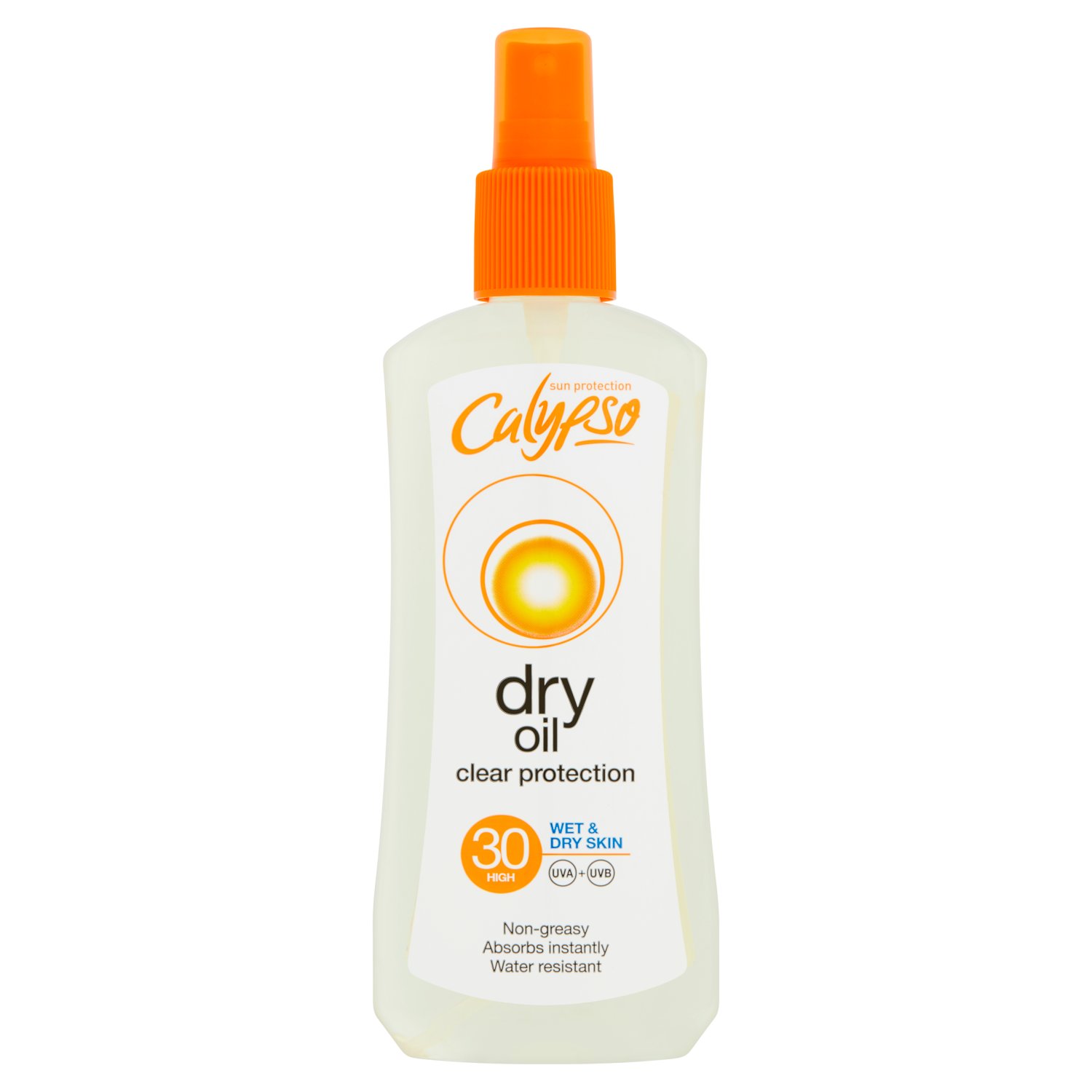 Calypso Dry Oil Clear Protection Spray SPF 30 (200 ml)