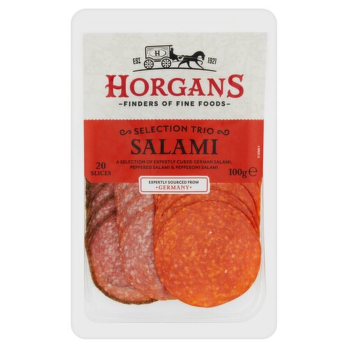 Horgan's Trio Selection Salami Slices (100 g)