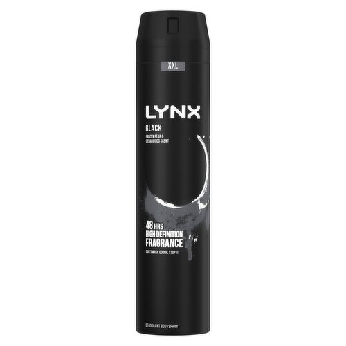 Lynx Black Body Spray (250 ml)