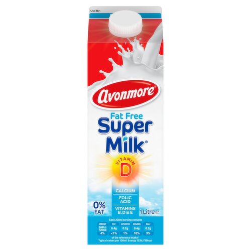 Avonmore Fat Free Super Milk  (1 L)