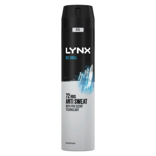 Lynx Ice Chill Anti Sweat Anti-Perspirant Deodorant (250 ml)