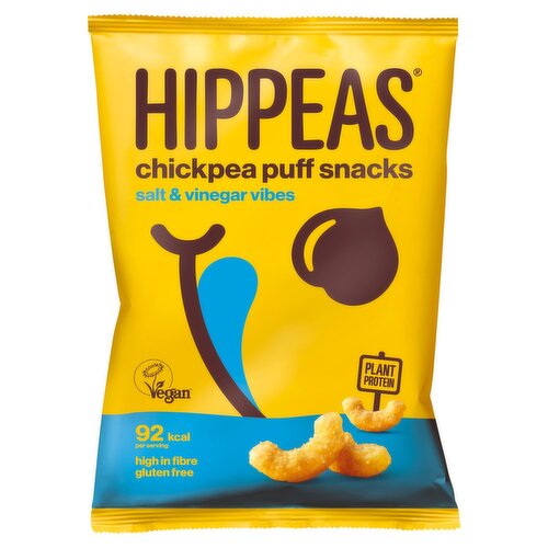 Hippeas Salt & Vinegar Chickpea Puff Snacks (78 g)