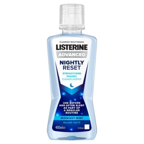 Listerine Nightly Reset Mouthwash (400 ml)