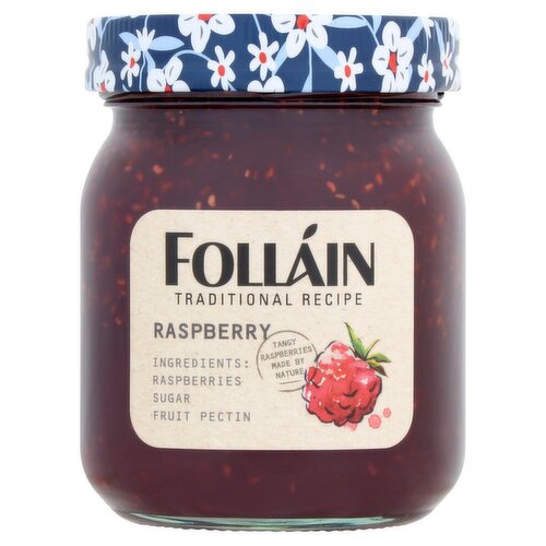 Follain Traditional Recipe Raspberry Jam (370 g)