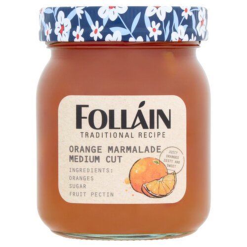 Follain Traditional Recipe Orange Medium Cut Marmalade (370 g)