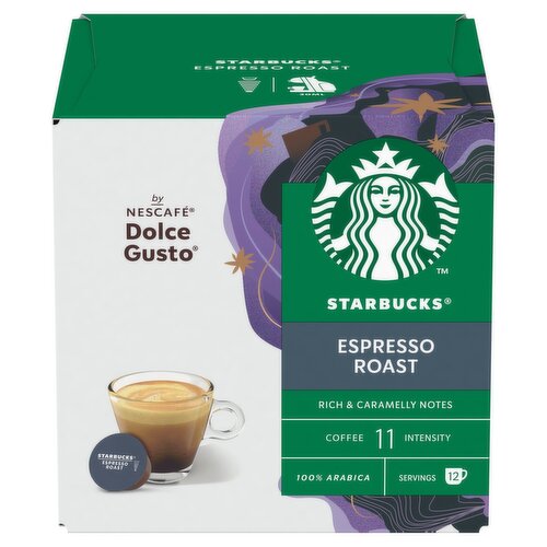 Starbucks Espresso Roast Coffee Capsules 12 Pack (66 g) Storefront EN