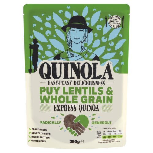 Quinola Organic Express Quinoa And Puy Lentils (250 g)