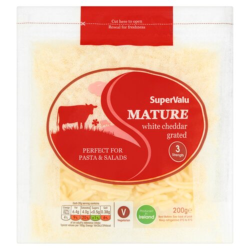 SuperValu Mature White Grated Cheese (200 g)