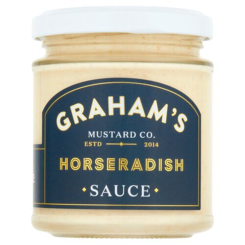 Graham's Mustard Co. Mustard Pot Horseradish (210 g)