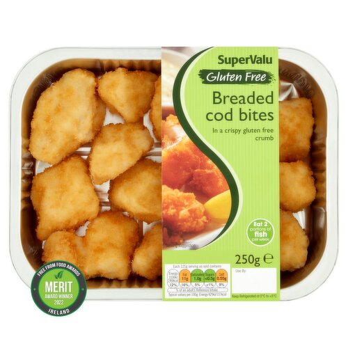 SuperValu Gluten Free Breaded Cod Bites (250 g) Storefront EN