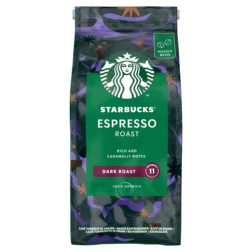 Starbucks Espresso Dark Roast Coffee Beans (200 g)