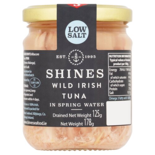 Shines Wild Irish Tuna In Water (212 g)