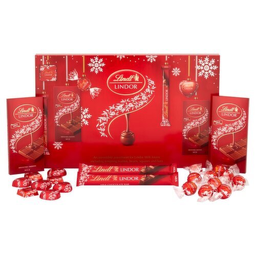 Lindt Lindor Milk Chocolate Selection Box (500 g) - Storefront EN