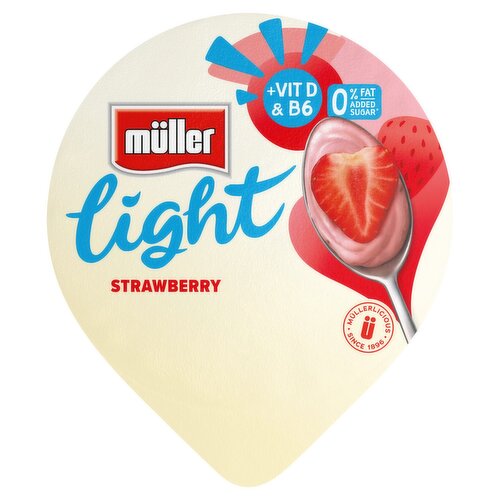 Muller Light Strawberry Yogurt (160 g)