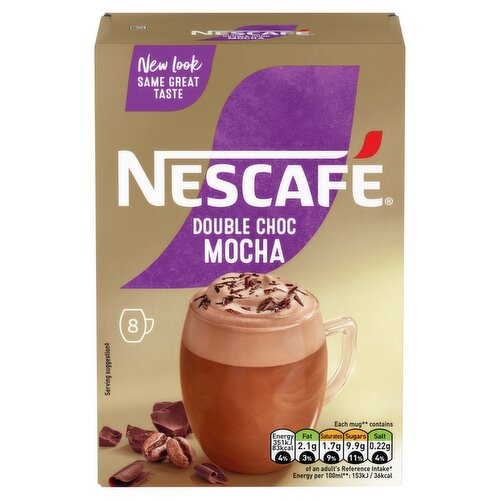 Nescafé Instant Double Chocolate Mocha 8 Pack (167.2 g)