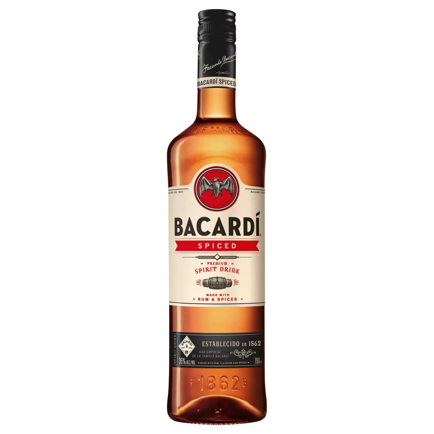 Bacardí Spiced Rum (70 cl)