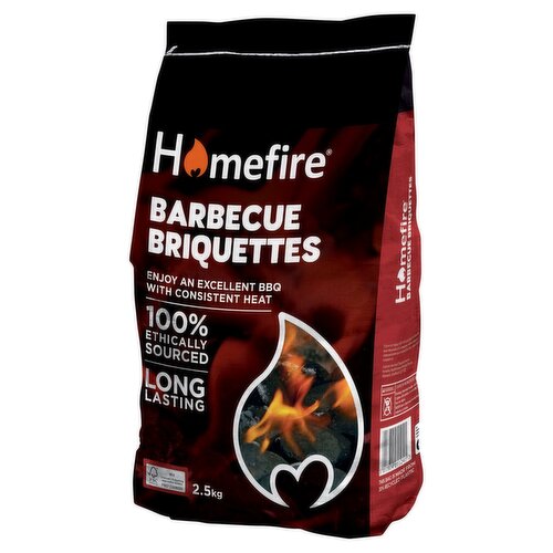 Homefire BBQ Briquettes 2.5kg (1 Piece)