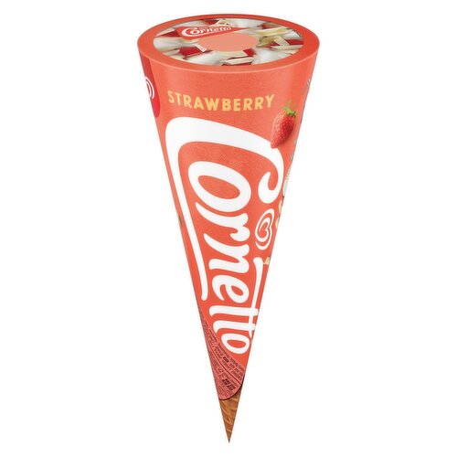 Cornetto Strawberry Ice Cream Cone (120 ml)