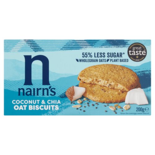 Nairns Coconut And Chia Biscuit (200 g)