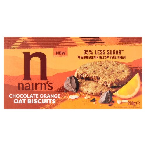 Nairns Chocolate Orange Oat Biscuits (200 g)