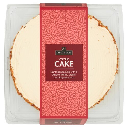 Couverture Vanilla 9" Cake (1.4 kg)