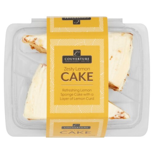 Couverture Zesty Lemon Cake Slices (200 g)