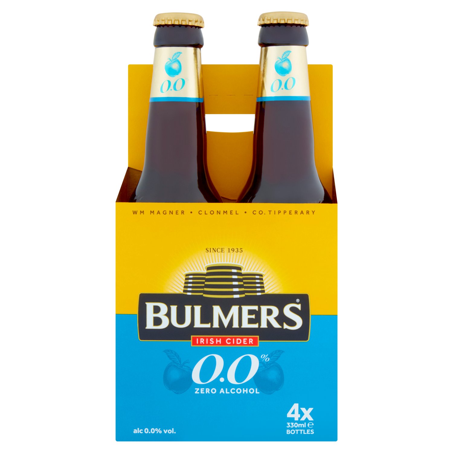 Bulmers 0.0 Bottles 4 Pack (330 ml)