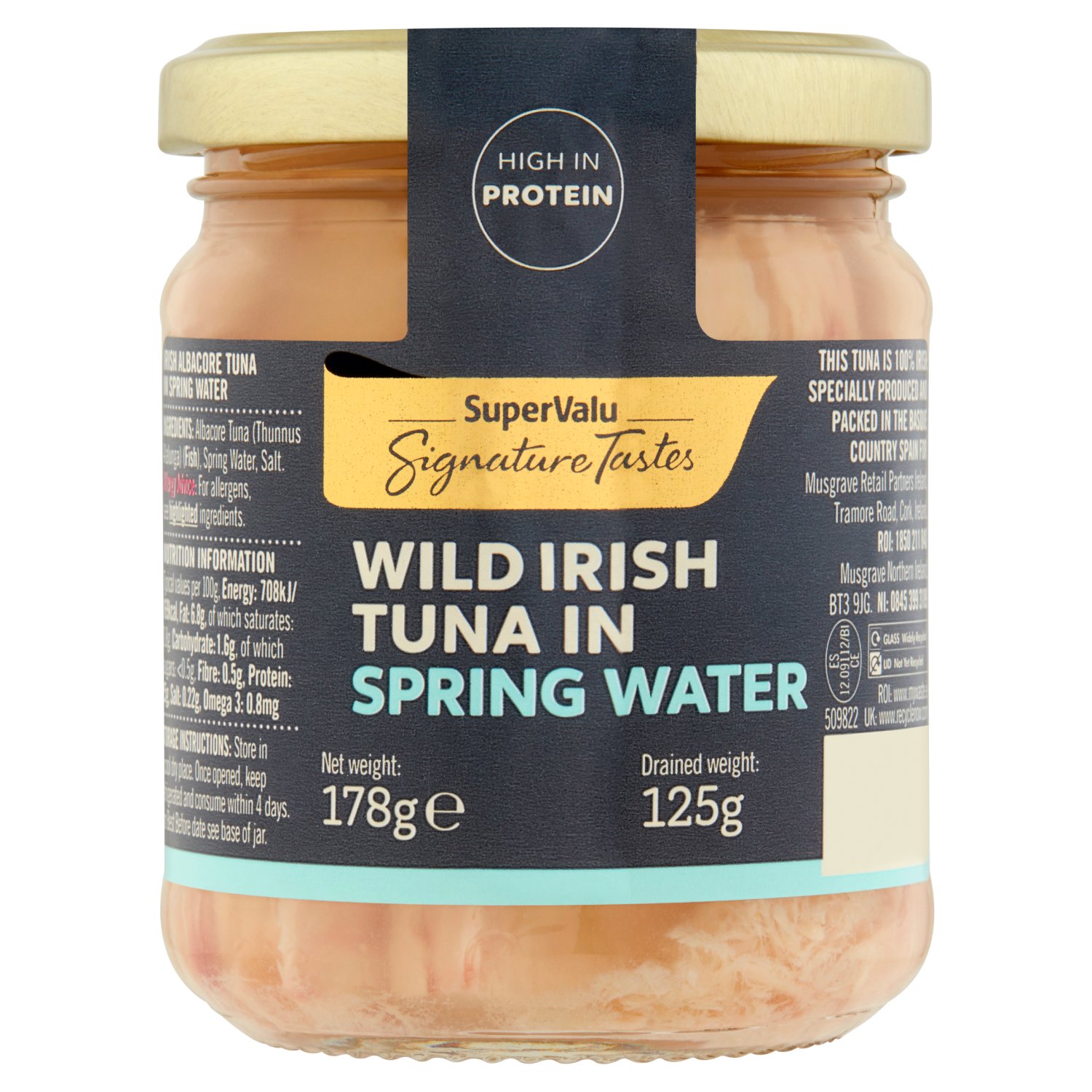 Signature Tastes Wild Irish Tuna in Water (178 g)