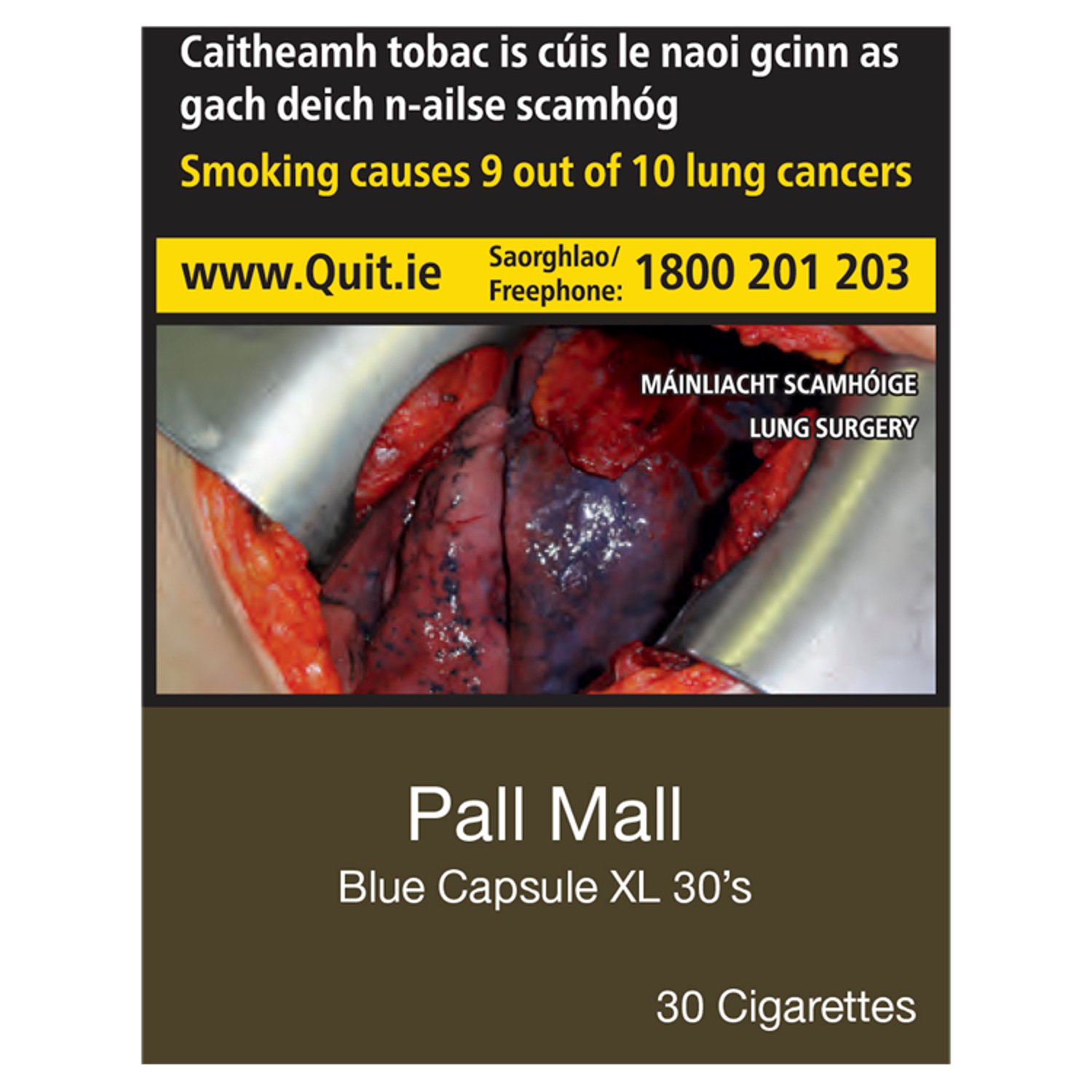 Pall Mall Blue Capsule XL 30 Cigarettes (30 Pack)