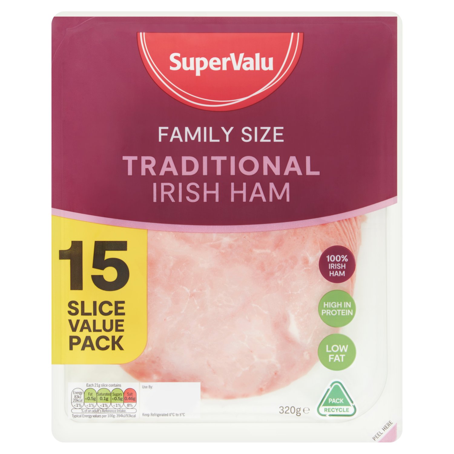 SuperValu Irish Ham Family Value Pack (320 g)