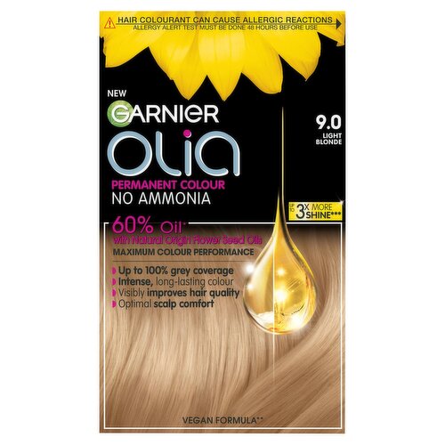 Garnier Olia Permanent No Ammonia Light Blonde Hair Colour (200 g)