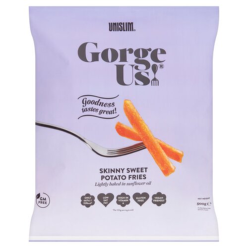 Unislim Gorge Us Skinny Sweet Potato Fries (500 g)