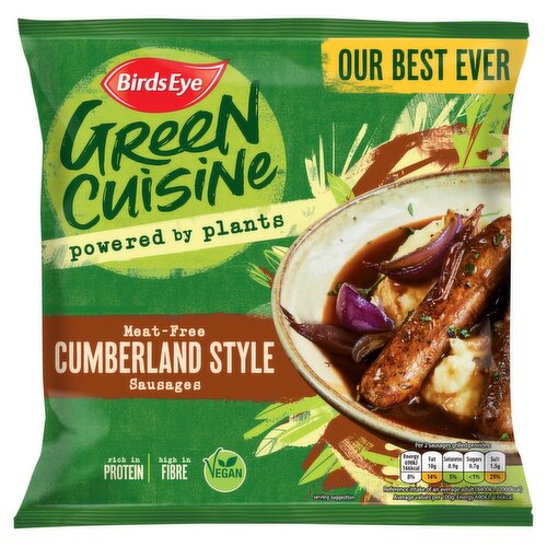 Birds Eye Green Cuisine Meat Free Sausages (300 g) Storefront EN