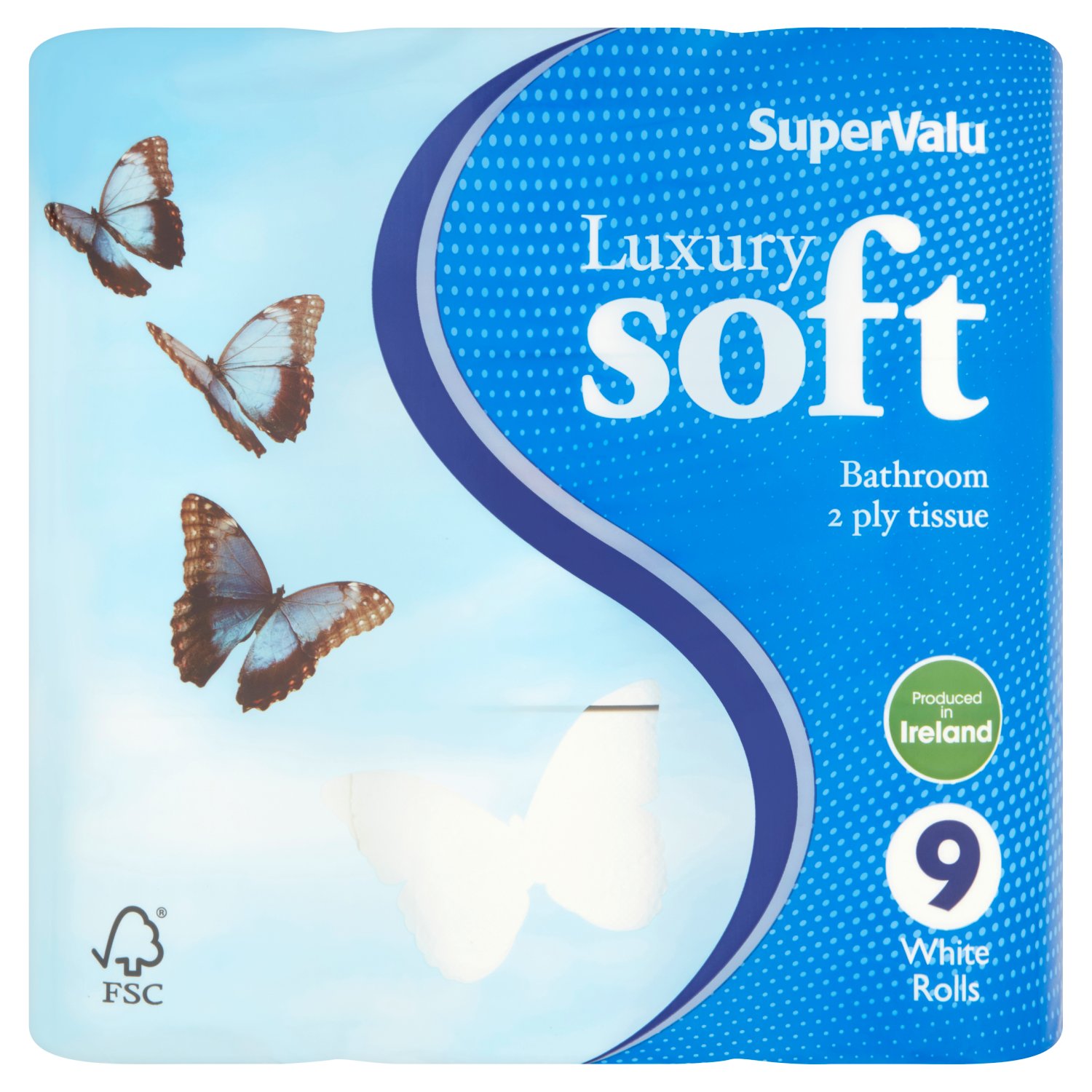 SuperValu Luxury Bathroom Tissue (9 Roll)