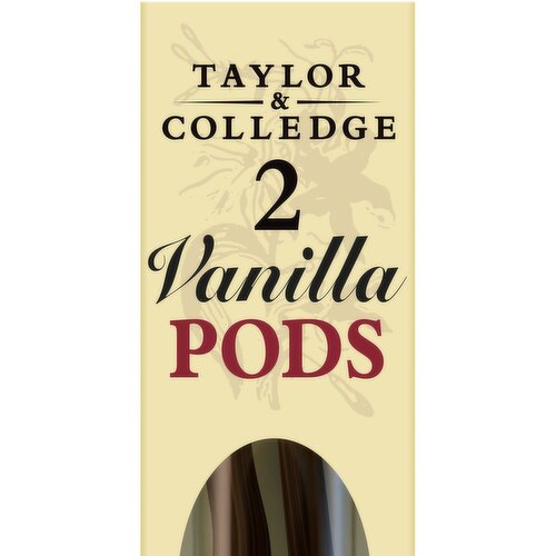 Taylor & Colledge Vanilla Pods (2 Piece)