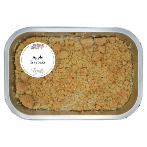 Pettitt's Bakery Apple Crumble Traybake (1 Piece)