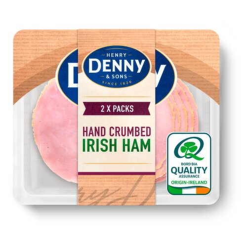 Denny Slow Cooked Crumbed Irish Ham Slices 2 Pack (80 g)