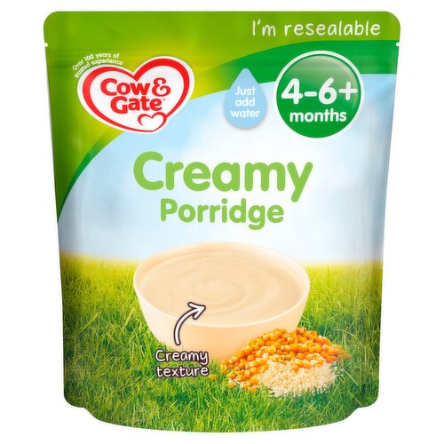 Cow & Gate Creamy Porridge 4-6+ Months (125 g)