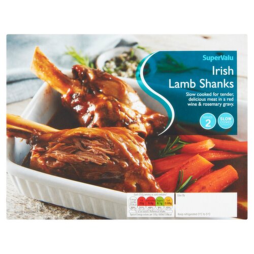 SuperValu Fresh Irish Slow Cooked Lamb Shank with Gravy (740 g)