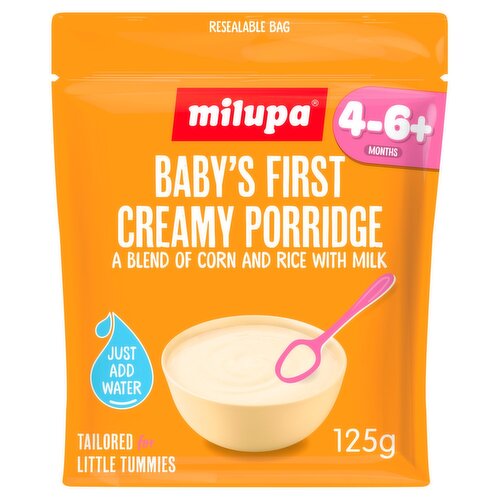 Milupa First Creamy Porridge 4-6+ Months (125 g)