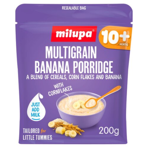 Milupa Multigrain Banana Porridge 10+ Months (200 g)