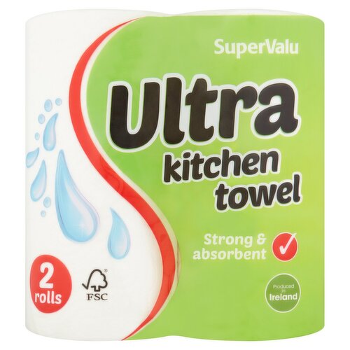 SuperValu Ultra Kitchen Towel 2 Roll (2 Roll)